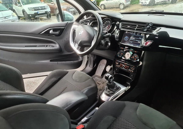 Citroen DS3 cena 19999 przebieg: 107551, rok produkcji 2015 z Żnin małe 67